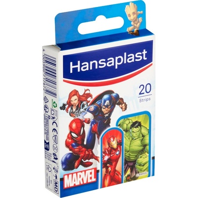 Hansaplast Marvel Dětské náplasti s motivy Marvel hrdinů 20 ks