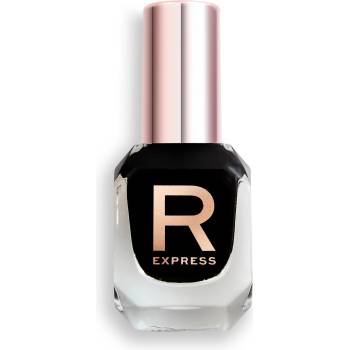 Revolution Beauty Express Лак за нокти Midnight Black 10 ml
