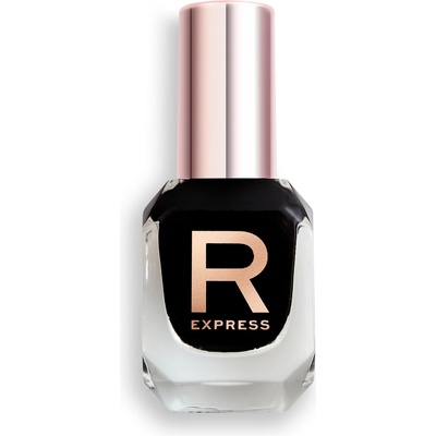 Revolution Beauty Express Лак за нокти Midnight Black 10 ml
