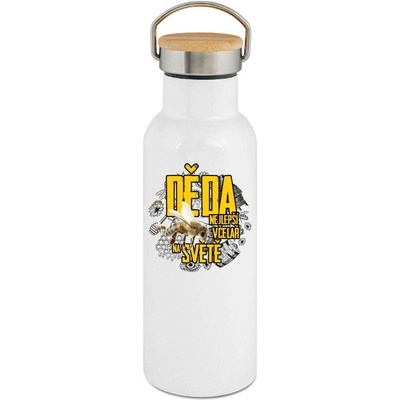 123TRIKO termoska Děda, nejlepší včelař na světě 500 ml dárek