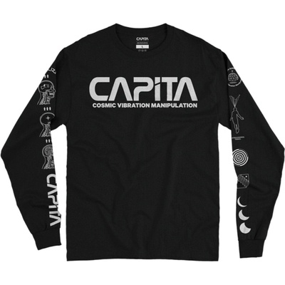 Capita tričko Visualize- Long Sleeve Tee 2 Black