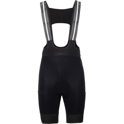 Pissei Cargo Bib Shorts Nero