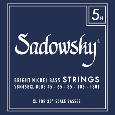 Sadowsky Blue Label SBN-45BXL Струни за 5-струнна бас китара