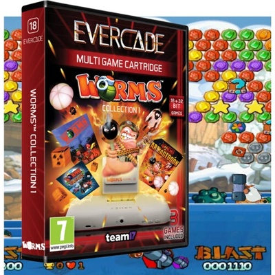 Worms Collection 1 (Evercade 18) – Zboží Živě