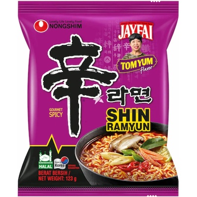 Nongshim Shin Ramyun Tom Yum Jayfai Thajské street food extra pálivé 123 g