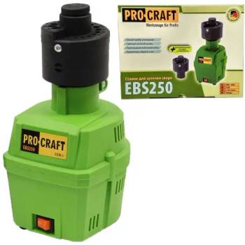 PROCRAFT Машина за заточване на свредла procraft ebs250, 250w, 3-16мм, 1600 мин-1 (ebs250)