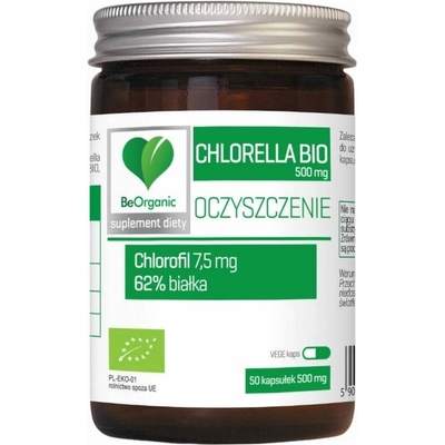 BeOrganic Chlorella 500 mg 50 kapsúl