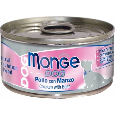 Monge Adult Dog Natural kuracie mäso s hovädzím 95 g