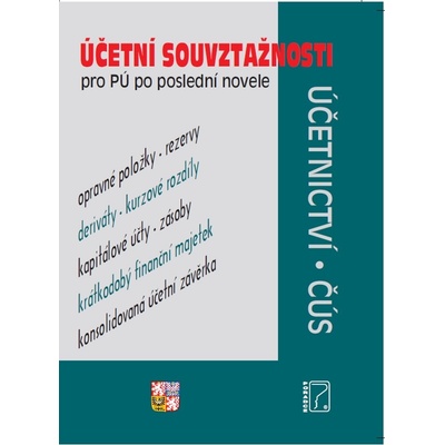 Účetní souvztažnosti pro PÚ 2022