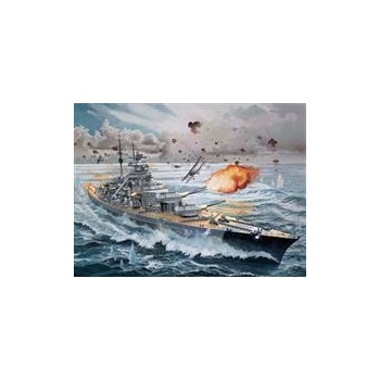 Revell Plastic ModelKit loď Battleship Bismarck 1:350