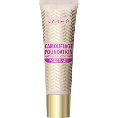 Lovely Camouflage Foundation Matt & Full Coverage 1 Porcelain 25 g