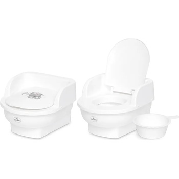 Lorelli Classic ГЪРНЕ ТРОН СГЛОБЕНО bear white (10130910092)