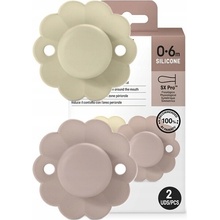 Suavinex cumlík Sx Pro fyziologický 2 ks Wonder Whitecap Gray + Pale Mauve