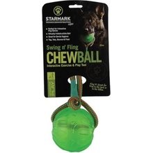 Rosewood Pet Products Ltd Hračka guma Chew ball míč se šňůrkou Starmark L