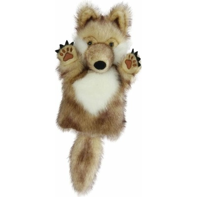 The Puppet Company Maňásek na ruku - Mazlíčci do auta - Vlk (CarPets) 28 cm