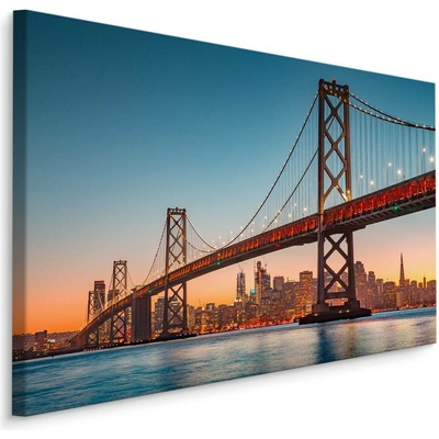 MyBestHome BOX Plátno Most Bay Bridge Varianta: 70x50