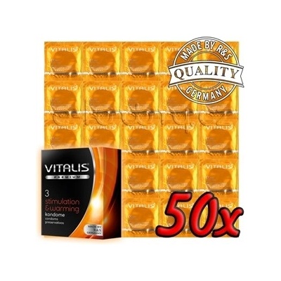 Vitalis Premium Stimulation & Warming 50 ks