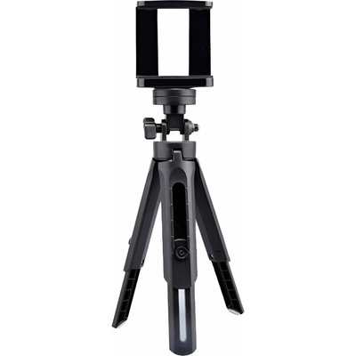 Flexibilní stativ s držákem na telefon a kameru, výška 12–23 cm