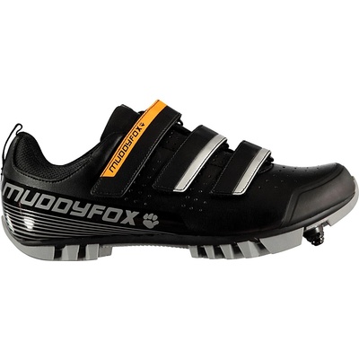 Muddyfox Мъжки обувки Muddyfox MTB100 Mens Cycling Shoes - Black/Grey