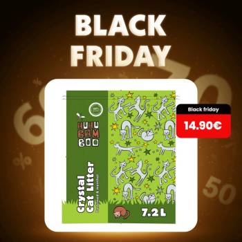 Huhubamboo Podstielka silikagélová mentol 7,2 l