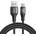 JOYROOM Кабел Joyroom Light-Speed Series SA25-AC6, USB-A към USB-C, 100W, 1.2m, черен (6941237109989)