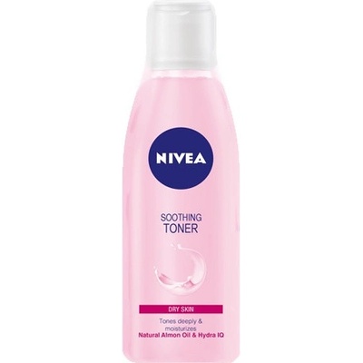 Nivea Face Cleansing jemná čistiaca pleťová voda pre suchú až citlivú pleť 200 ml