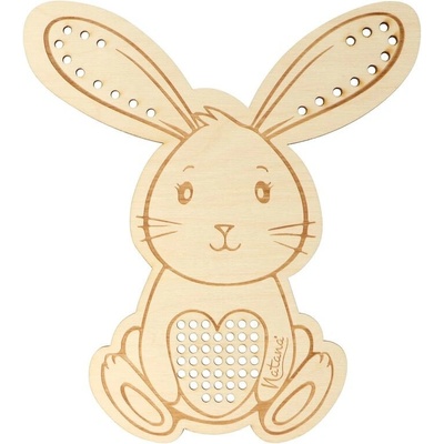 Natana šablona na vyšívání zajíček – Zboží Mobilmania