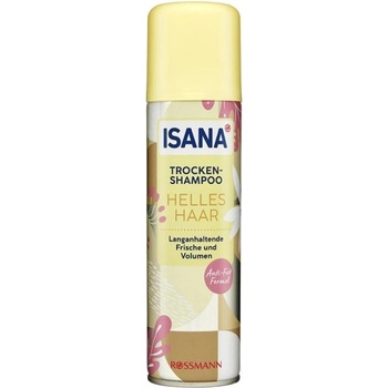 ISANA Suchý šampon pro blond a světlé vlasy 200 ml