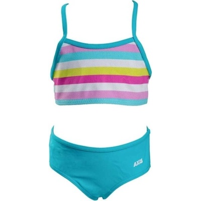 Axis Two-Piece Swimsuit Dívčí dvoudílné plavky tyrkysová