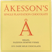 Akesson's 55% mléčná čokoláda Brazil 60 g