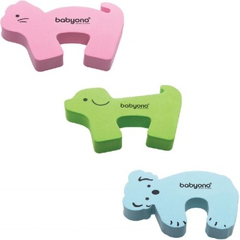 BabyOno Предпазител за врата Babyono - Животни, розово коте (9250005)