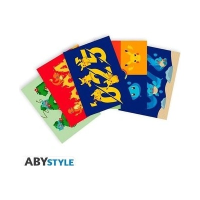Pokémon set 5 pohľadníc