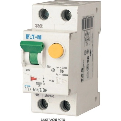 Eaton 6A, PFL7- 6/1N/C/003-A 30mA 263515