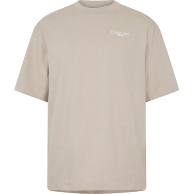 Calvin Klein Jeans Тениска Calvin Klein Jeans Men's Regular Fit Back Print T-Shirt - Ancient Marble