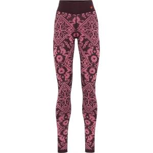 Kari Traa Дамско мериносово термобельо Kari Traa Women's Saga Pants Merino base layer - Cocoa Powder (115-2573-0412)