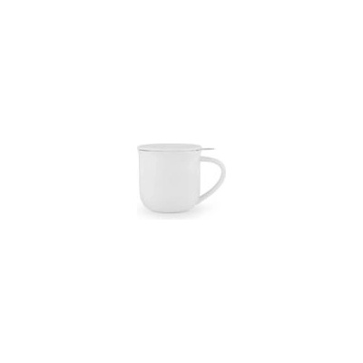 VIVA Чаша за чай с цедка VIVA Minima Pure 350ml - Бял (1007000)