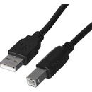 Lanberg CA-USBA-10CC-0018-BK USB-B, 1,8m, černý