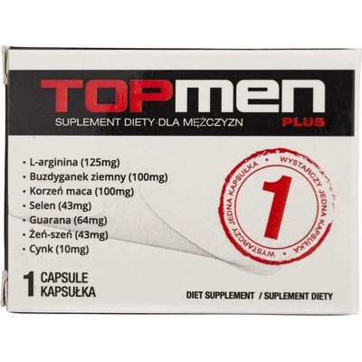 SHS TopMen tabletky na erekciu 1 ks