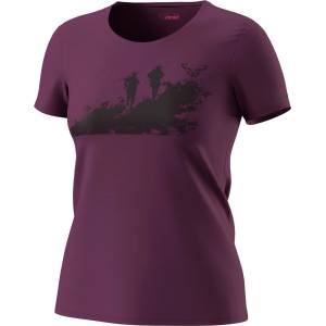 Dynafit Дамска тениска Dynafit Women's Graphic Co S/S Tee T-shirt - Amaranth / Runners - размер 40 (EU) (916-6630-0114)