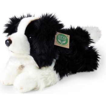 Rappa Плюшено куче бордър коли лежащо 30 см eco-friendly