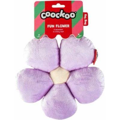 Coockoo plyšová pískacia s 5 pískatkami 23 x 21 x 5 cm