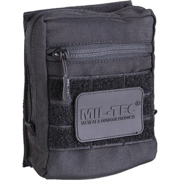Mil-tec viacúčelové multi s uchytením na suchý zips čierne