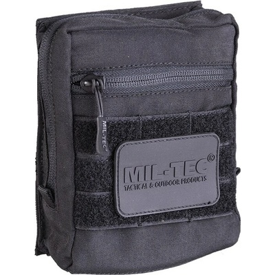 Mil-tec viacúčelové multi s uchytením na suchý zips čierne