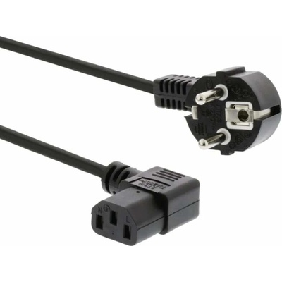 PREMIUMCORD napájecí kabel 230V 2m úhlový 90st, kpsp2-90, 2m – Zboží Živě