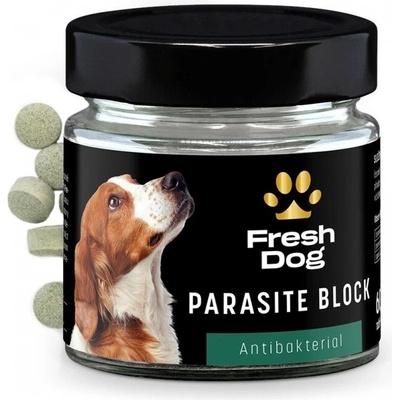 FreshDog ANTIBAKTERIAL proti parazitům a klíšťatům 180 tablet