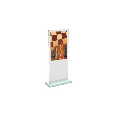 Poháry Bauer Skleněná trofej CRT20001M15 Šachy