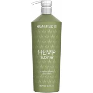 Selective Professional Хидратиращ балсам с конопено масло Selective Hemp Sublime Ultimate Luxury Conditioner 1000мл