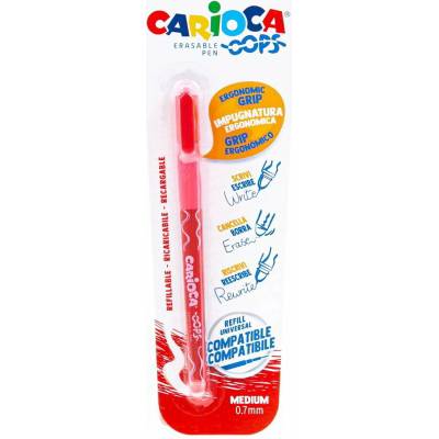 Carioca červené gumovateľné pero 1 ks