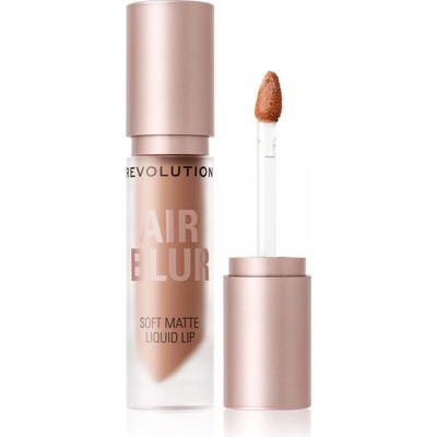 Makeup Revolution Air Blur Liquid Lipstick ľahký tekutý matný rúž Hazy 3,5 ml
