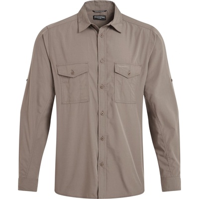 Craghoppers Kiwi II LS Shirt Размер: XXXL / Цвят: кафяв